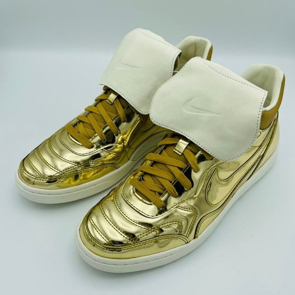 Nike Nsw Tiempo 94 Mid Sp 'Liquid Gold' Sz 10 - Picture 6 of 9